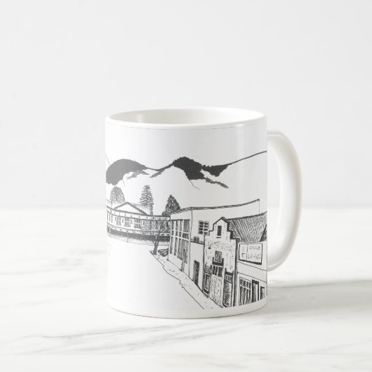 Paeroa New Zealand土産マグ コーヒーマグカップ (正面右)