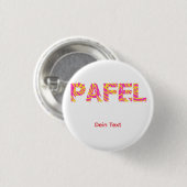 Pafel 缶バッジ (正面&裏面)