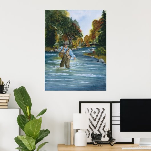 PaFly釣り ポスター (ホームオフィス)