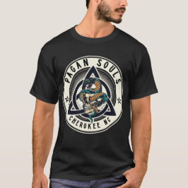 Pagan Souls Cherokeeロゴ 半袖Tシャツ メンズ 2XL Tシャツ