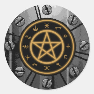 Pagan symbols ラウンドシール