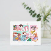 Pagdiriwang/- DNM祝ポストカード ポストカード (スタンド正面)