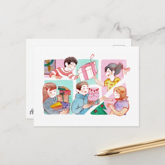 Pagdiriwang/- DNM祝ポストカード ポストカード (正面/裏面インサイチュ)