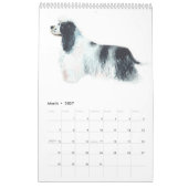 Page 独身の 2023 DOGSカレンダー（白） カレンダー (3月 2027)
