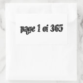 Page 1 of 365 長方形シール (バッグ)