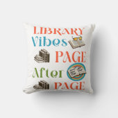 Page After Pageライブラリの雰囲気を取り入れる クッション (正面)