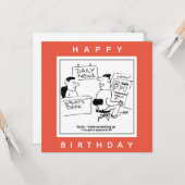 Page Layout Designer & Sports Desk at a Newsletter カード (正面/裏面インサイチュ)