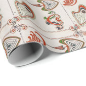 Page of Combinaisons Ornementales by Mucha ラッピングペーパー (ロールコーナー)