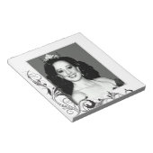 Pageantつる植物オートグラフパッド ノートパッド (アングル)