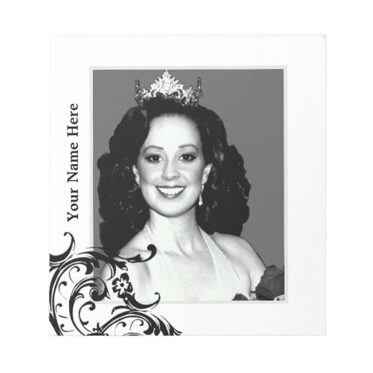 Pageantつる植物オートグラフパッド ノートパッド (正面)