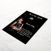 Pageantの発表 箔招待状 (回転した状態)