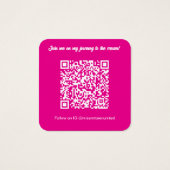 Pageantタイトルホルダープロファイルカード | カラーピポップ・アートのンク (裏面)