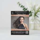 Pageantプロモーションオートグラフカード | QRコード ポストカード (スタンド正面)