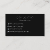 PageantロゴValerie 名刺 (裏面)