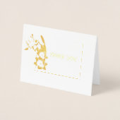 Pageant恋しく思写真Daffodilありがとう 箔カード (正面)