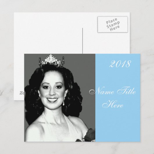 Pageant Autographはがき ポストカード (正面/裏面)