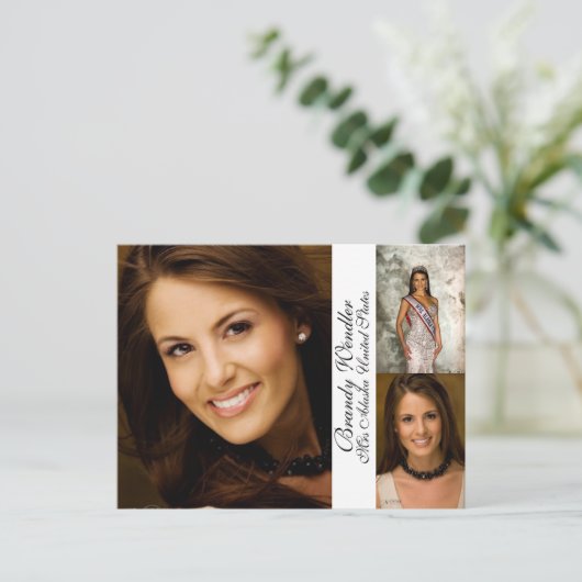 Pageant Autograph/Compカード ポストカード (スタンド正面)