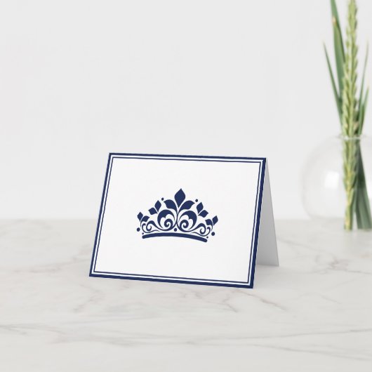 Pageant Crown Note Card ノートカード (正面)