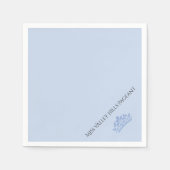 Pageant Crown Paper Napkins スタンダードカクテルナプキン (正面)