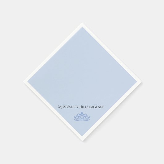 Pageant Crown Paper Napkins スタンダードカクテルナプキン (角)