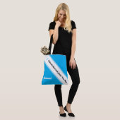 Pageant Essentials Custom Crown and Sash Tote トートバッグ (モデル)