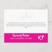 Pageant Promo Postcard | Color Pop Cutout ポストカード (裏面)
