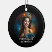 Pageant Queen Christmas Ornament セラミックオーナメント (左)