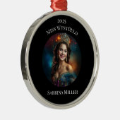 Pageant Queen Christmas Ornament メタルオーナメント (右)