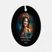 Pageant Queen Metal Christmas Ornament メタルオーナメント (正面左)
