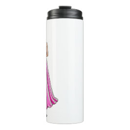 Pageant Queen Portrait Custom Thermal Tumbler タンブラー
