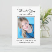 Pageant Sponsorありがとう写真 サンキューカード (スタンド正面)