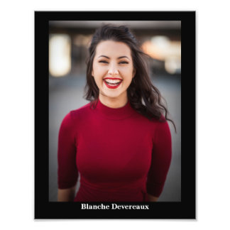 Pageants Modeling 8.5x11フォトジェニック・ヘッドショット フォトプリント