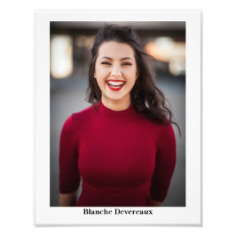 Pageants Modeling 8.5x11フォトジェニック・ヘッドショット フォトプリント