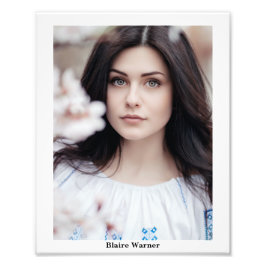 Pageants Modeling 8x10フォトジェニック・ヘッドショット フォトプリント