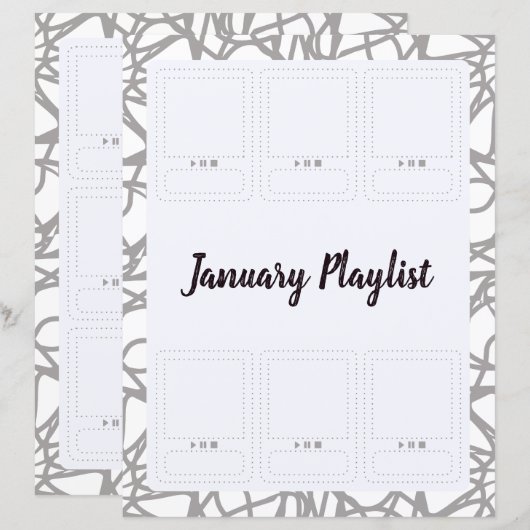 Pages for Diary, Fanbook, Bullet Journal (正面/裏面)