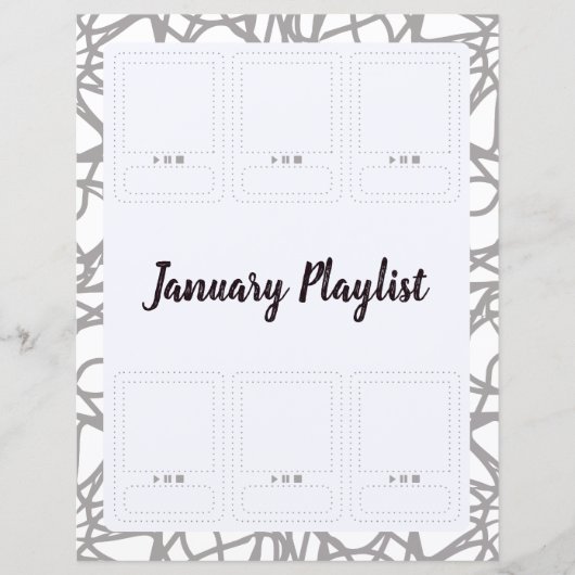 Pages for Diary, Fanbook, Bullet Journal (正面)