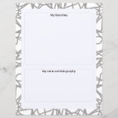 Pages for Diary, Fanbook, Bullet Journal, Scrapboo (裏面)