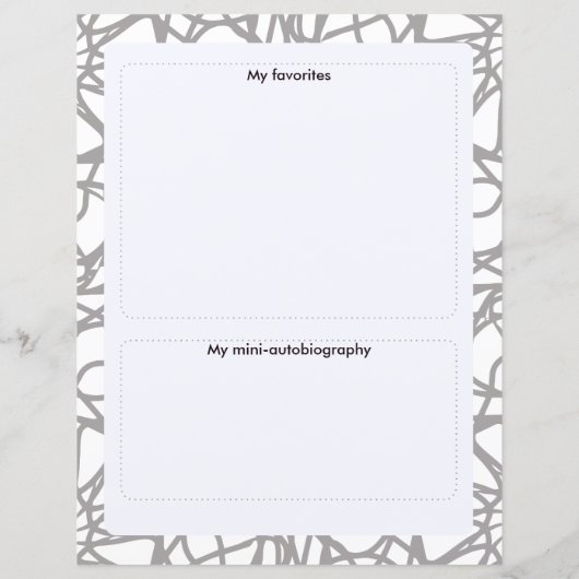 Pages for Diary, Fanbook, Bullet Journal, Scrapboo (裏面)