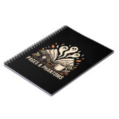 Pages & Phantoms Cozy Reading Journal ノートブック (左側)