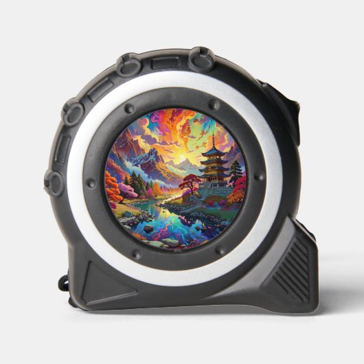 Pagoda and Coloured Landscape メジャー (正面)