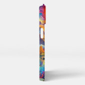 Pagoda and Coloured Landscape iPhoneケース (右側面)