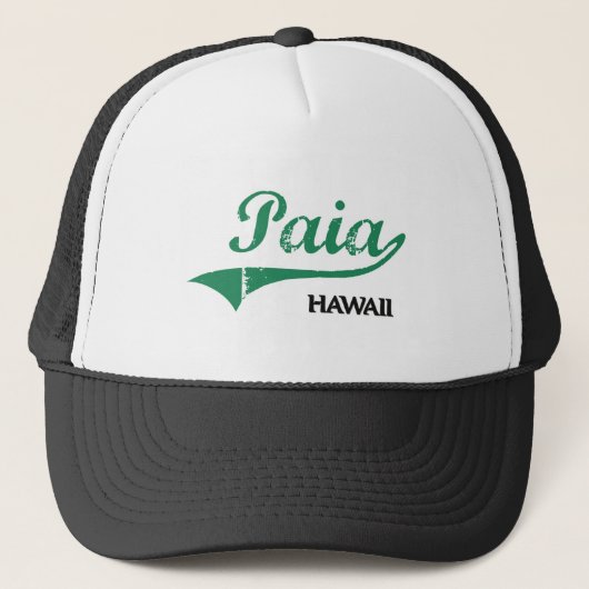 Paiaハワイ都市クラシック キャップ (正面)
