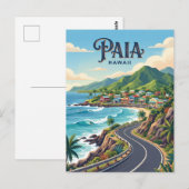 Paia USA ポストカード (正面/裏面)