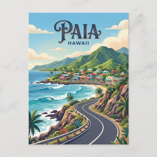 Paia USA ポストカード (正面)
