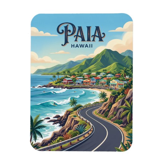 Paia USA マグネット (縦)