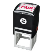 PAID Business Text Template Self-inking Stamp セルフインキングスタンプ (商品)