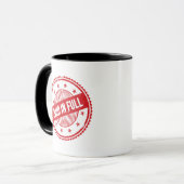 Paid in Full Distressed Stamp Coffee Mug マグカップ (正面左)