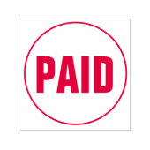 PAID Office Simple Framed Self-inking  セルフインキングスタンプ (デザイン)