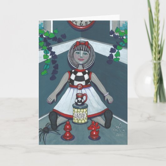 Paigeのためのレモンドロップ カード (正面)