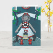 Paigeのためのレモンドロップ カード (黄色い花)